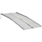 Homcom 6' Folding Wheelchair Ramp Aluminum Portable Medical Mobility Threshold. Fixed Price $175.99.