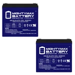 Mighty Max 12V 55AH Gel Battery Replacement For Mk M22NF Sld - Pack. Fixed Price $269.99.