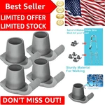 4 Pack Essential Skis For Seniors - Compatible With Standard. Fixed Price $18.04.