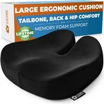 5 Stars United Seat Cushion For Tailbone Pain Relief Memory Foam Lifting Pi. Fixed Price $25.52.