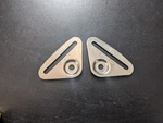 Bodypoint Wheelchair Positioning Belt Steel Mounting Tabs Pair 2" Wide. Fixed Price $30.00.