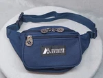 Everest Fanny Pack Waist Bag Small 3 Pockets Zipper Pouch Accessory Logo Blue. Fixed Price $13.50.