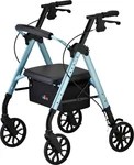 Nova Star 8 Rollator Walker W/perfect Fit System Ltweight Folding-openbox Skyblu. Fixed Price $169.95.
