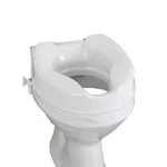 Homecraft Savanah Raised Toilet Seat 4", White Plastic, Sterilized, Disinfected. Fixed Price $23.00.