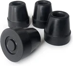 Dmi Durable Replacement Quad Cane Tips, Extra Stability, No-slip Grip, 1/2 Inch,. Fixed Price $20.38.